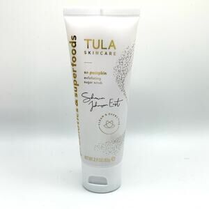 Tula Skincare X Shawn Johnson East So Pumpkin Sugar Scrub Full Size 2.9 oz